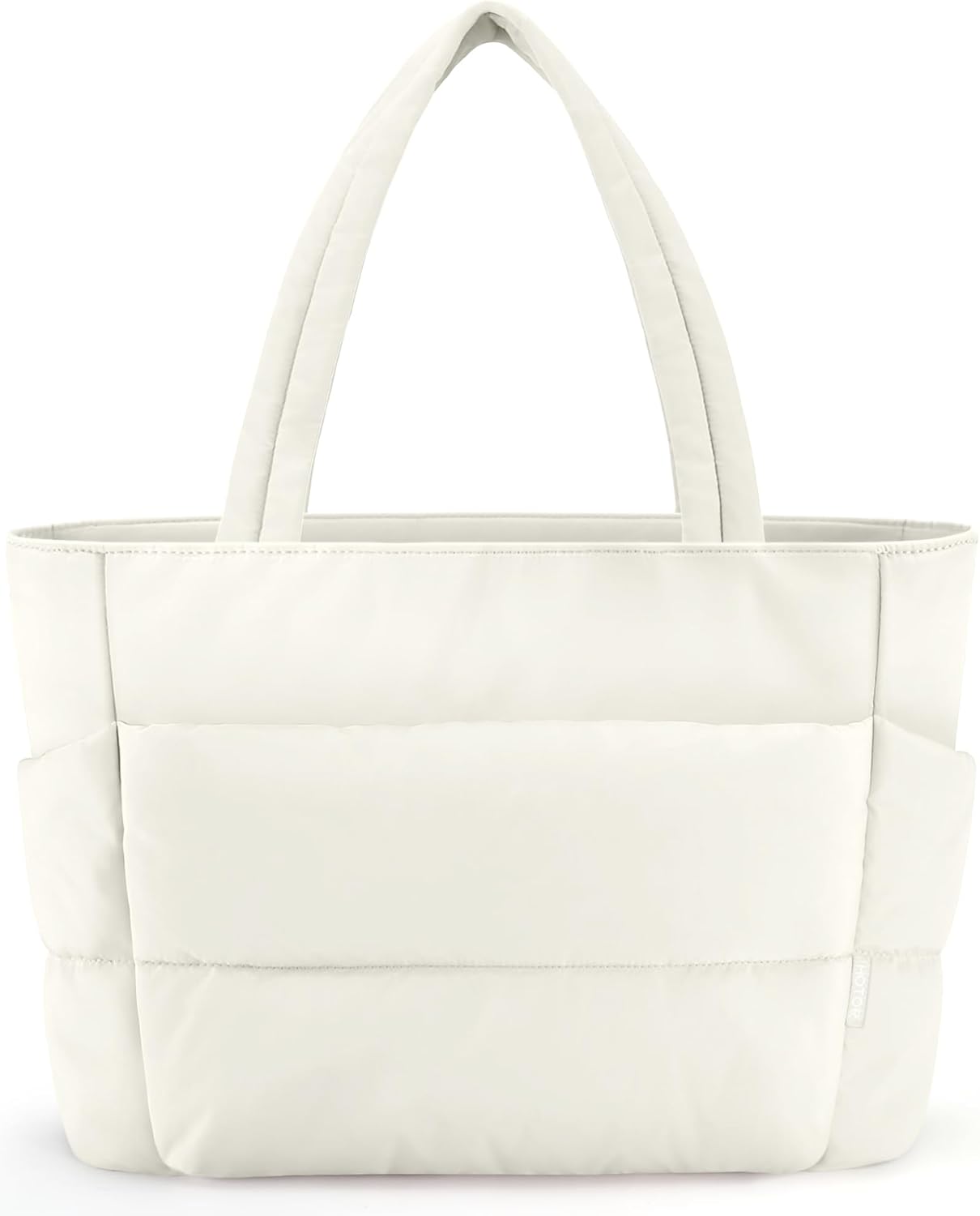 HOTOR Puffer Tote Bag for Women - Multi-Pocket Lightweight Design