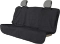 Black Back Seat Cover for Car Trucks Van SUV - Waterproof Rear Bench