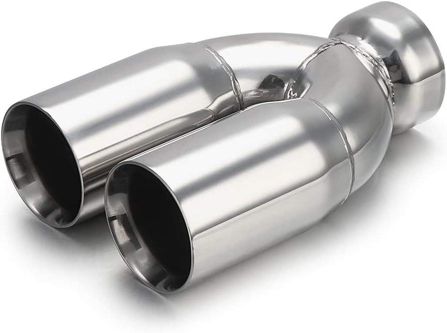 A-KARCK Dual Outlet Exhaust Tip for Enhanced Vehicle Performance