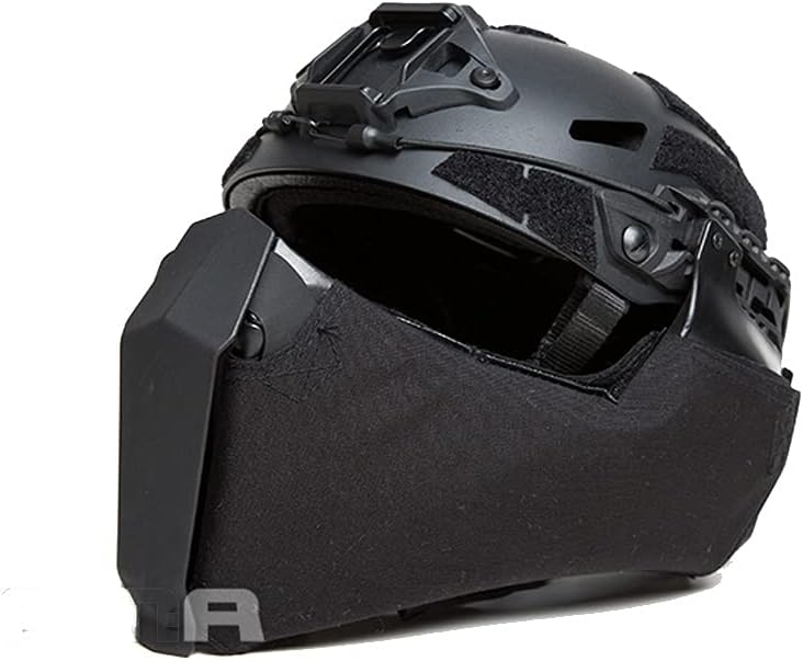 Protective Half Face Mask for Fast Helmet