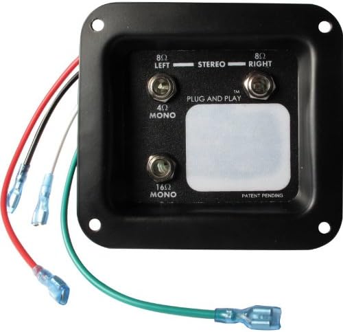 Jack Plate - Mono/Stereo Plug and Play for Versatile Audio Needs