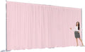 Two Layers Backdrop 20 x 8 ft - Professional Extra Wide Blackout