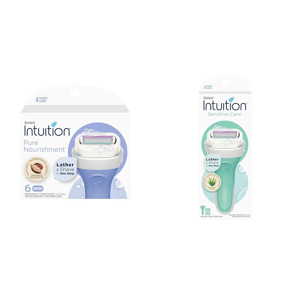 Schick Intuition Razors Bundle for Smooth Shaving Experience