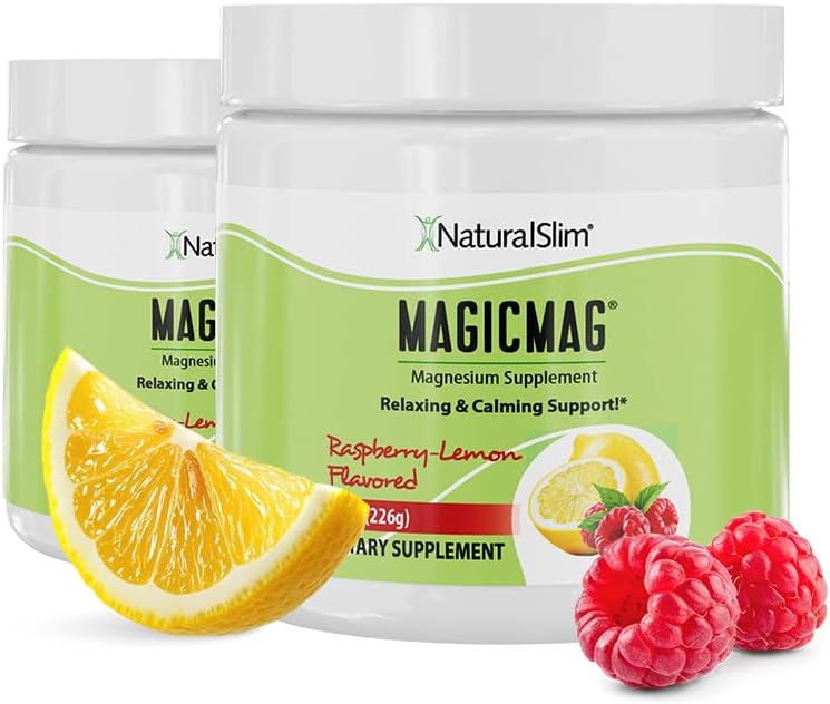 NaturalSlim MagicMag Magnesium Citrate Powder for Stress Relief