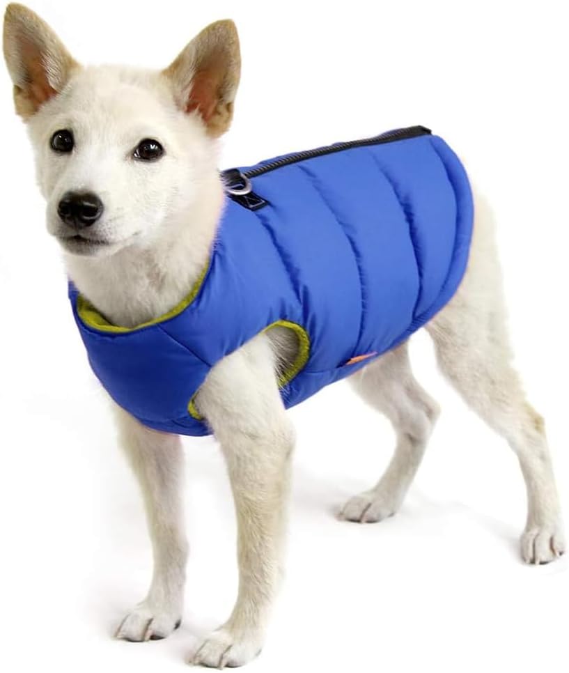 Gooby Padded Vest Dog Jacket for Small Dogs - Warm & Stylish