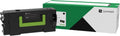 Lexmark 58D1H00 Black High Yield Toner Cartridge - Up to 15,000 Pages