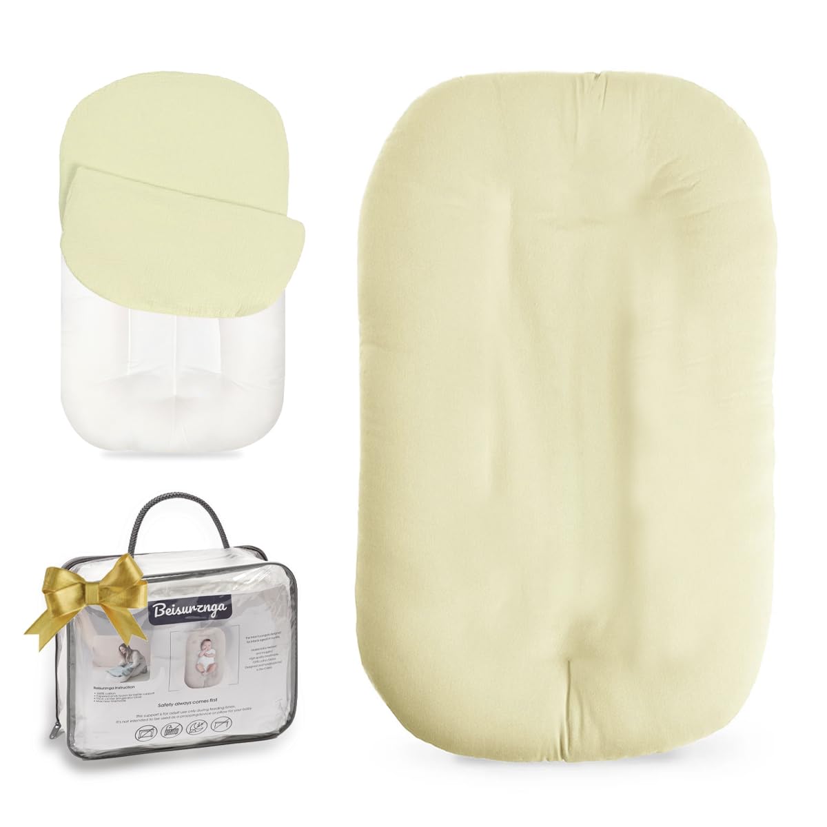 Baby Lounger - Snuggle Cozy Me Infant Lounger for Newborns