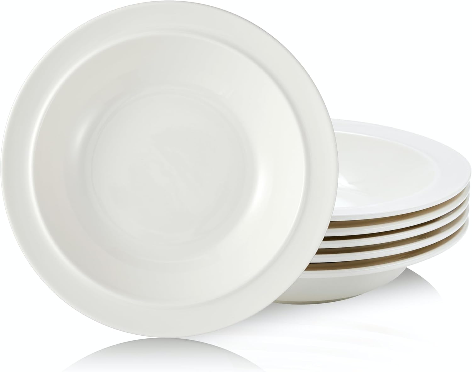 PorGlaze 9-inch Dinner Plate Set - Scratch Resistant & Safe for Microwave, Oven, Dishwasher
