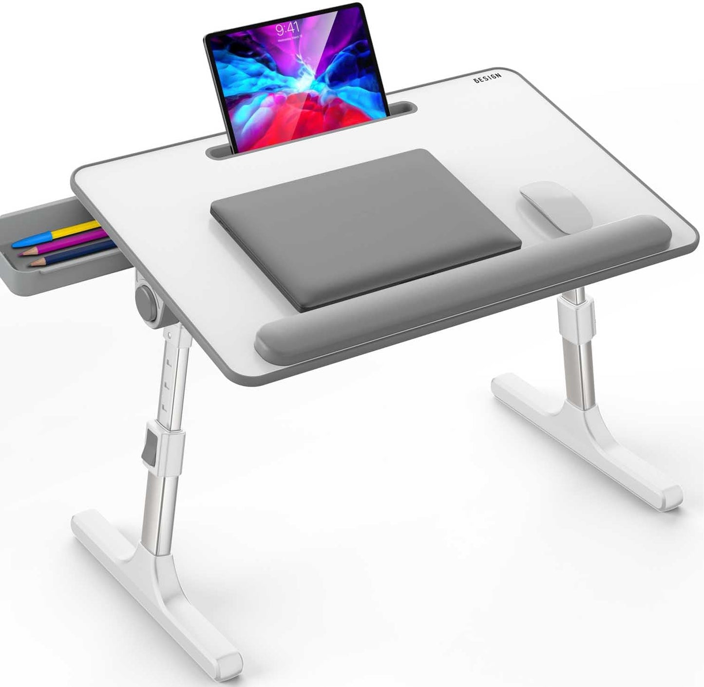 Besign LT07 Adjustable Laptop Table for Home and Office Use
