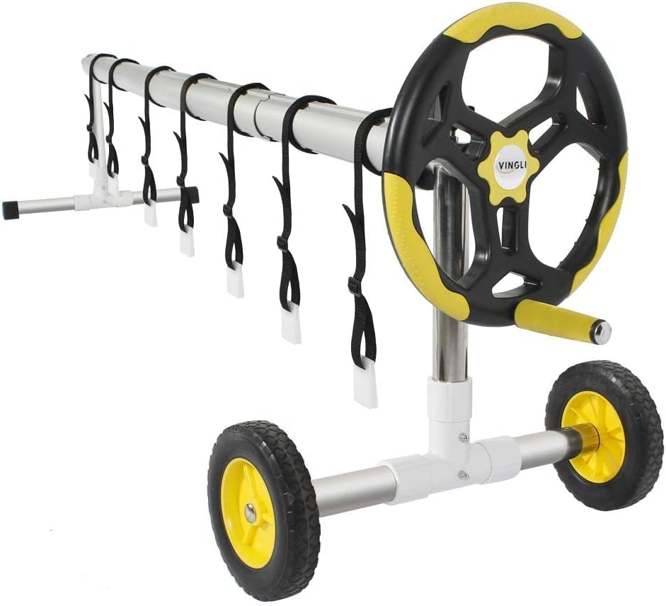 VINGLI Pool Reel Set for 14 Feet Aluminum Inground Pools