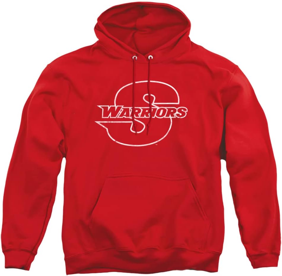 Official Collegiate Distressed Primary Logo Adult Pullover Hoodie