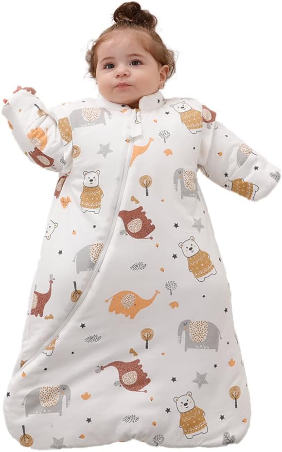 XIFAMNIY Baby Wearable Blanket for Comfortable Sleep 0-5T