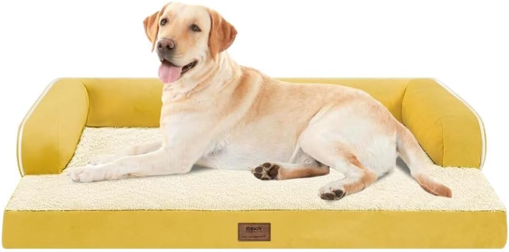 Large Dog Bed Orthopedic Washable for XXL Big Dogs Comfort