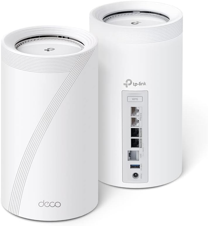 TP-Link Deco BE95 Quad-Band WiFi 7 Mesh System for Home