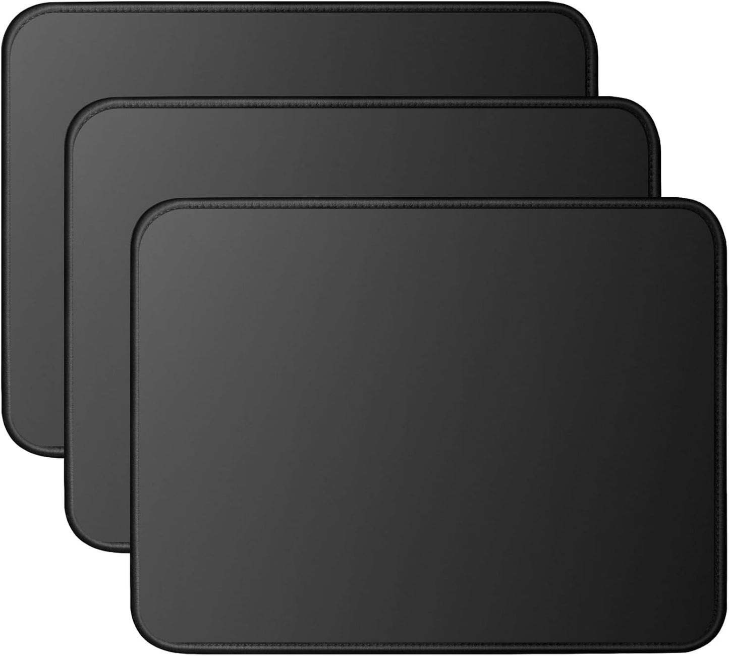 TONOS 3-Pack Mouse Pads: Ultra-Smooth & Non-Slip