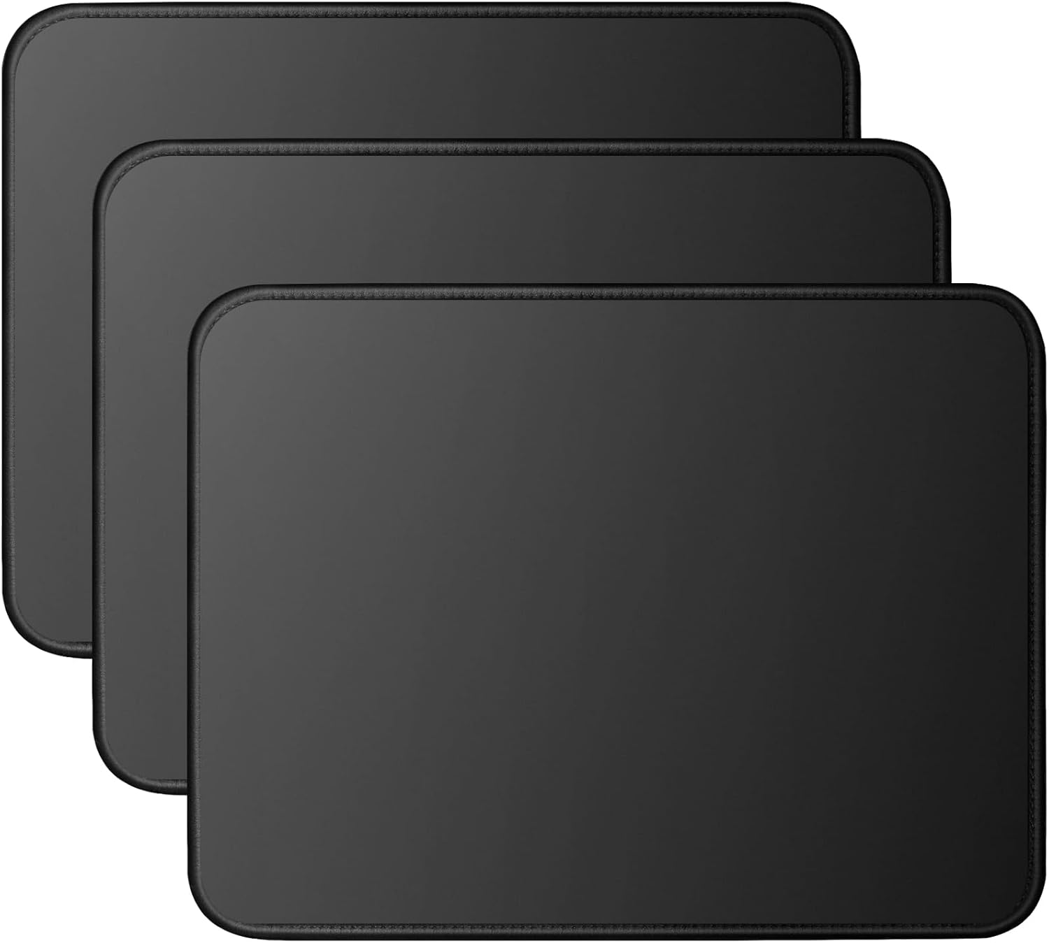 TONOS 3-Pack Mouse Pads: Ultra-Smooth & Non-Slip