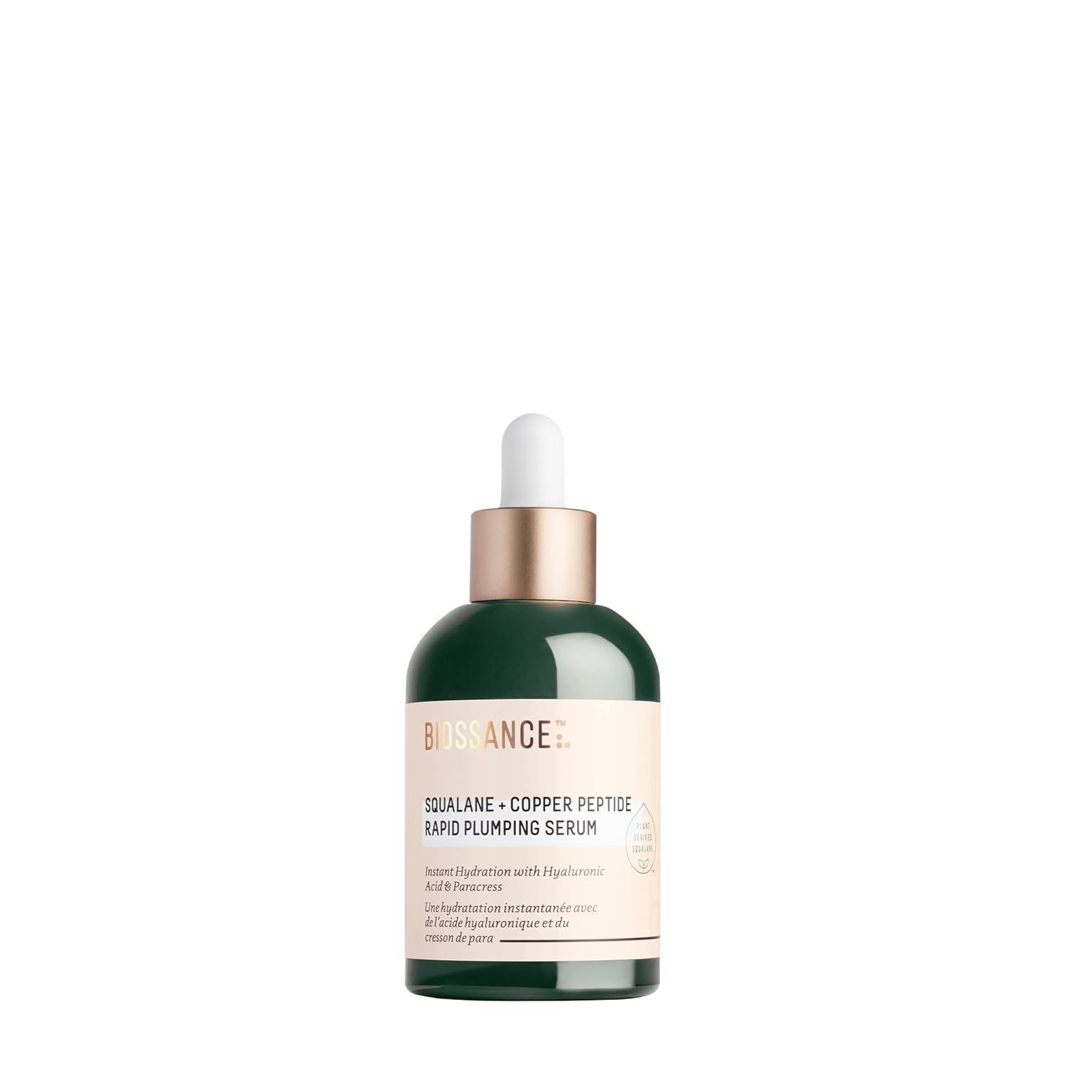 Biossance Squalane + Copper Peptide Serum for Plumping Skin