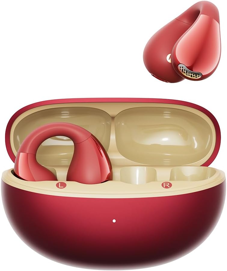 QCY Crossky C30S Open Ear Earbuds with Deep Bass & 40H Playtime
