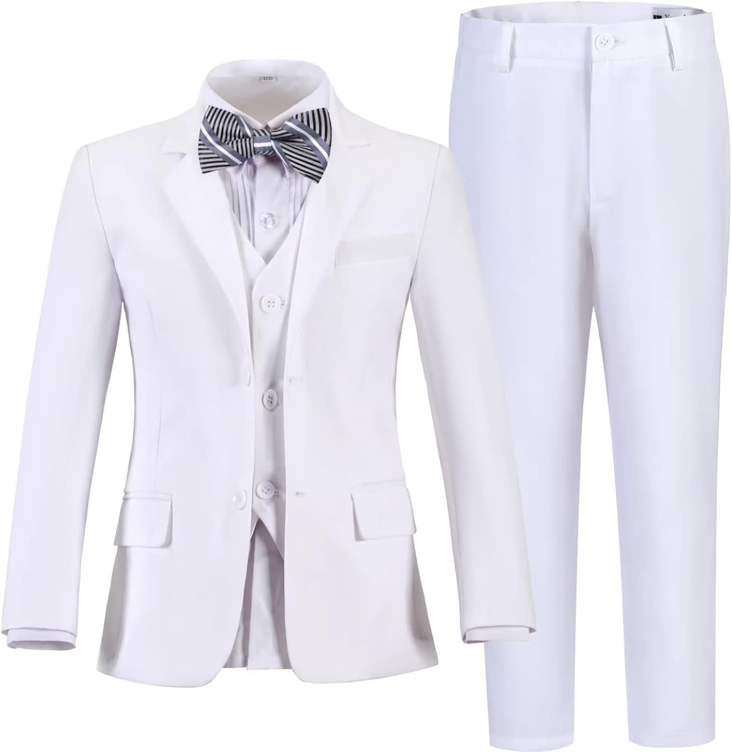 Boys Suits Slim Fit Toddler Tuxedo Suit Set for Special Events