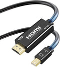 4K Mini DisplayPort to HDMI Cable 30ft - 4K@60Hz Mini DP to HDMI