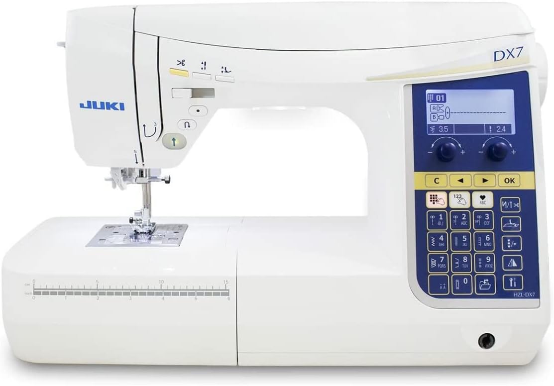 JUKI HZL-DX7: 287 Stitch Patterns for Creative Sewing
