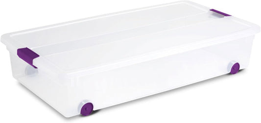Sterilite 12-Pack ClearView Latch Box for Underbed Storage