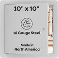 10ft x 10ft Universal Metal Access Panel with Flange - Durable Access