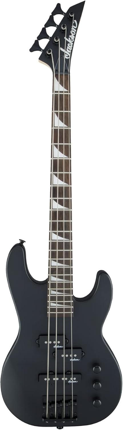 Jackson JS Series Concert Bass JS1X: Sleek Satin Black Design
