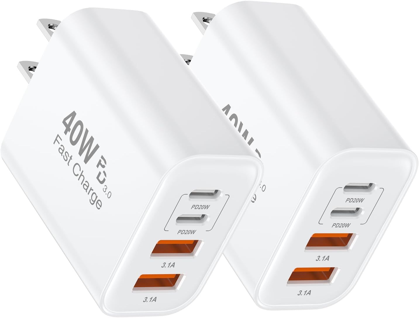 High-Speed 4-Port iPhone Charger Pack