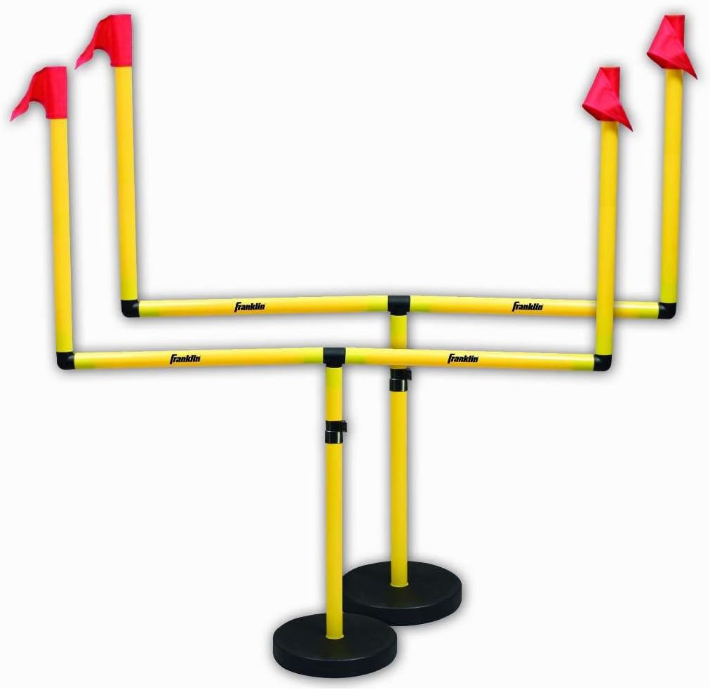 Youth Football Goal Post Set for Backyard Fun - Adjustable Size
