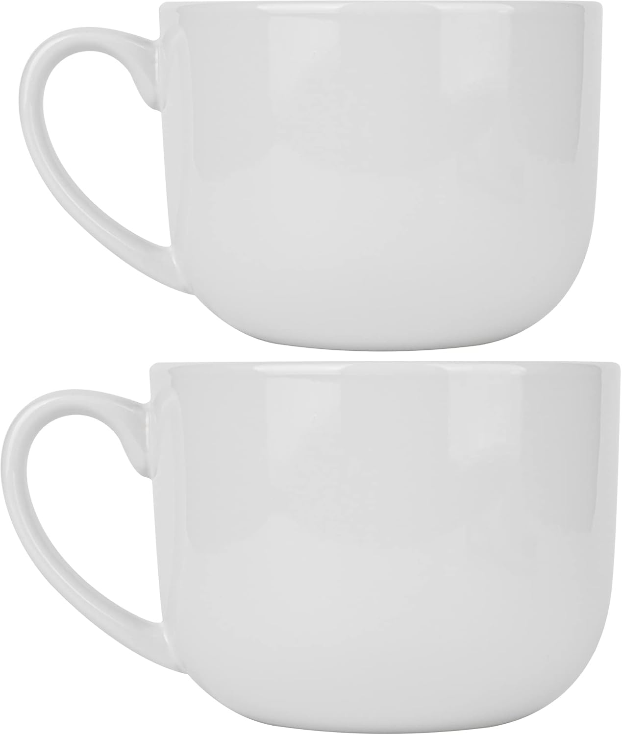 50oz Large Ceramic Soup Mug Set of 2 for Coffee and Tea