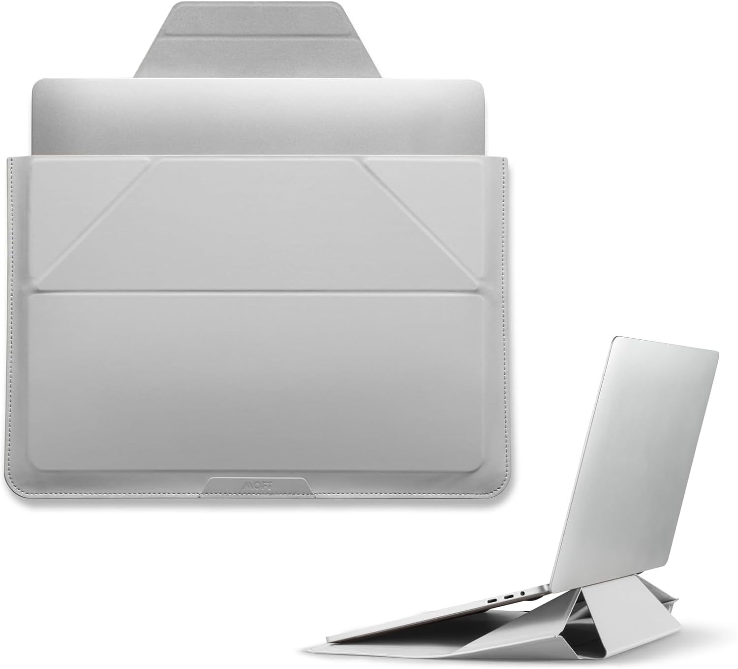 MOFT Laptop Carry Sleeve: Stylish 2-in-1 Bag & Stand