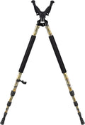 Hunting Bipod with 360 V Yoke Rest - Lightweight Aluminum Frame