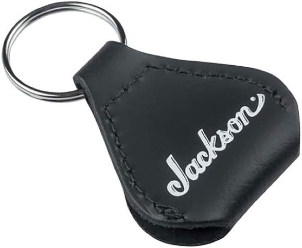 Never Lose Your Picks Again with Jackson Pick Holder Keychain!
