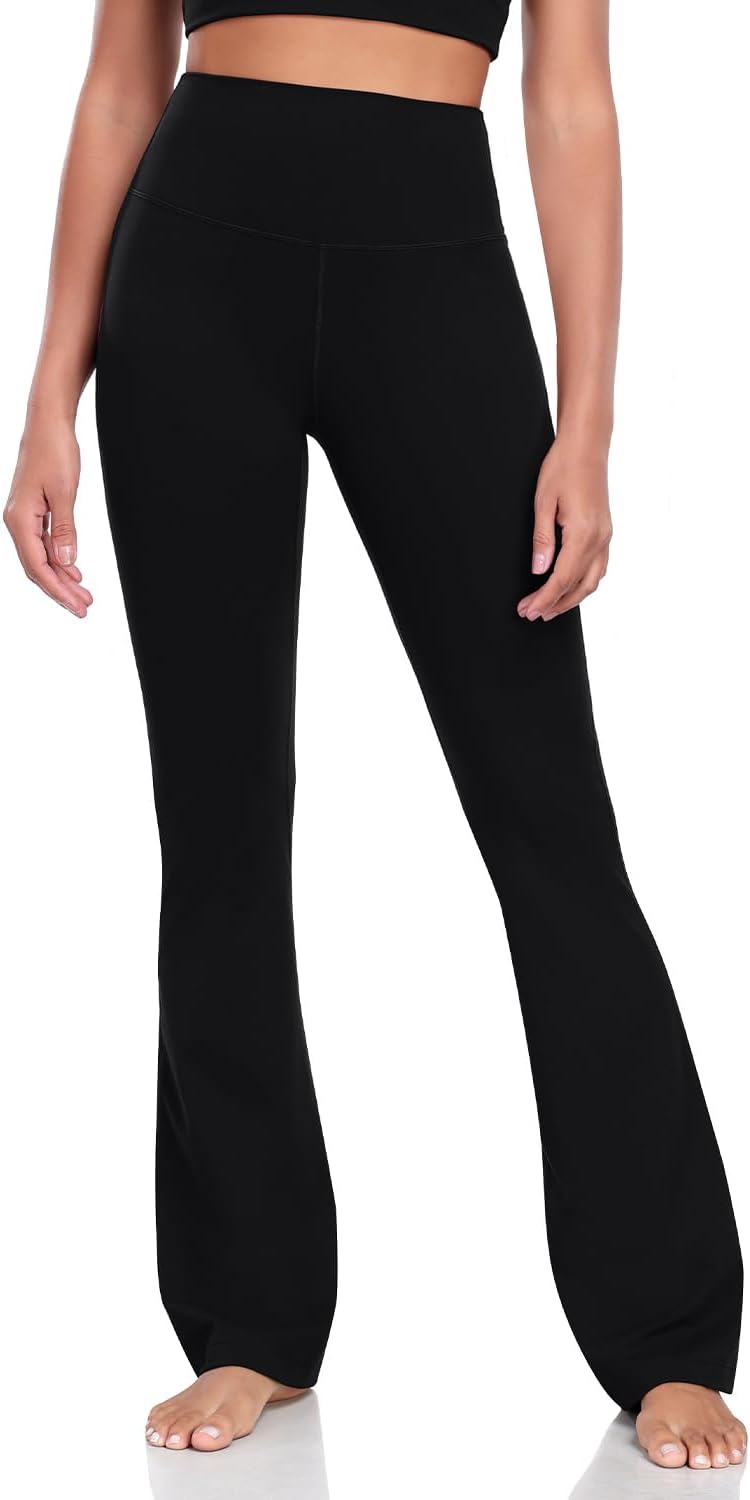 HeyNuts Mellow Flare Leggings for Yoga and Lounge Wear