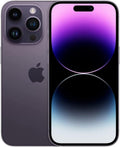 Apple iPhone 14 Pro 256GB Deep Purple (Renewed) - Pro Camera Power