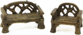 Fiddlehead Fairy Village Micro Cany Resin Mini Bench & Chair Set