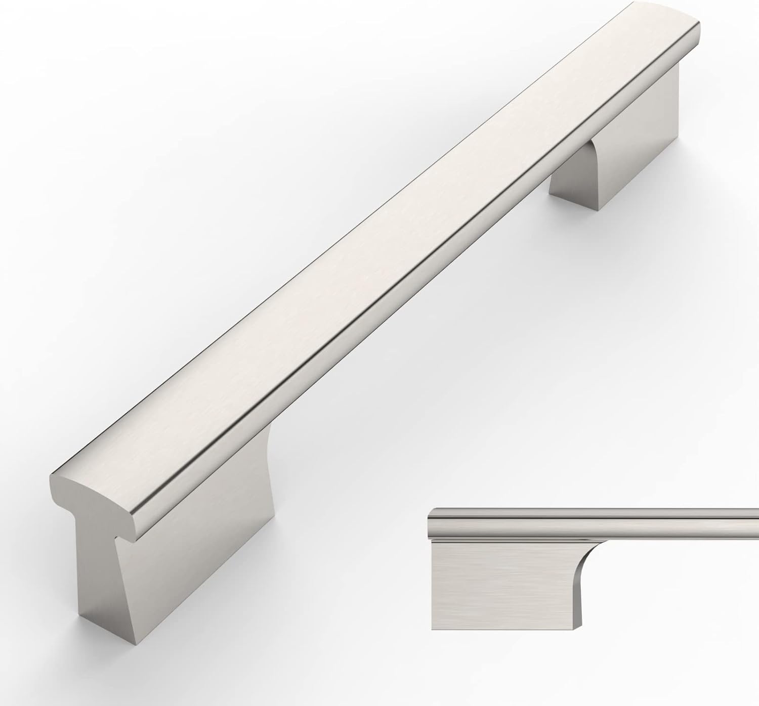 Brushed Satin Nickel Cabinet Pulls for Kitchen and Furniture