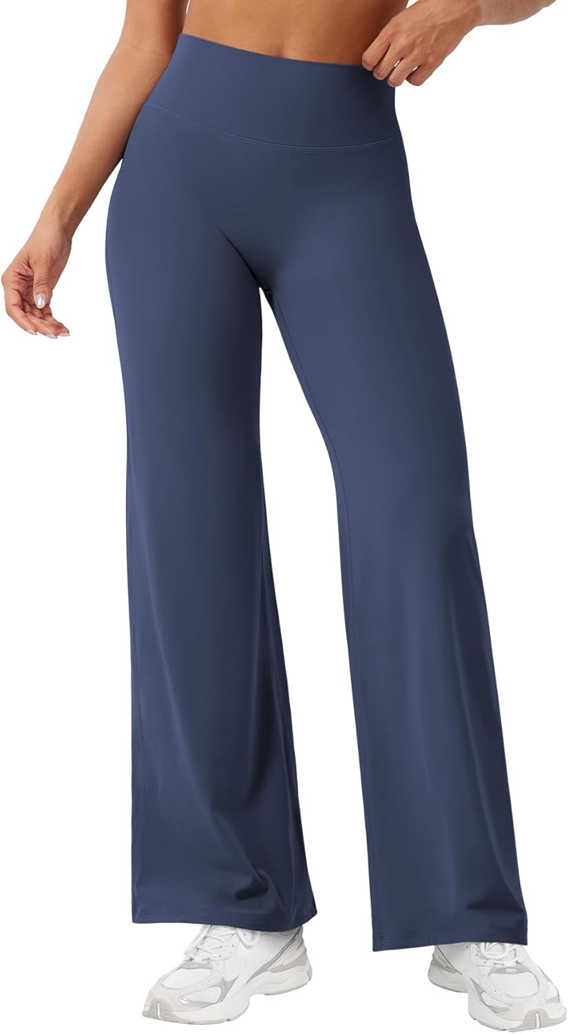 YEOREO Workout Leggings Womens No Front Seam High Waist Pants