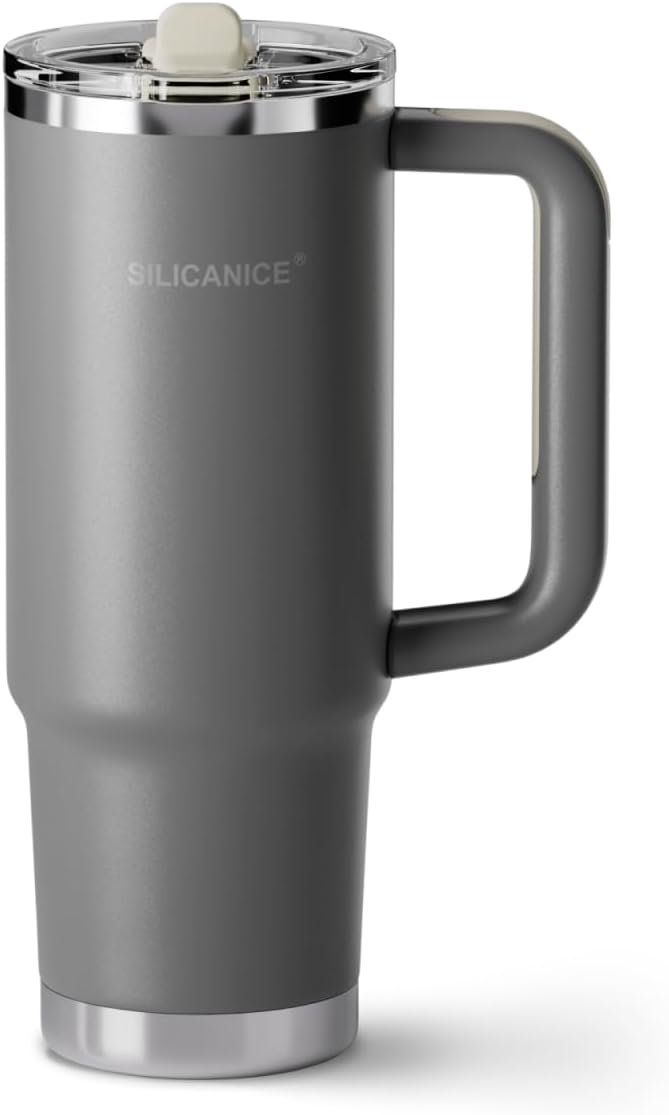 Easy Clean Pro Tumbler - 30 oz Insulated Water Bottle with Handle
