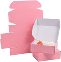 28 Pack 10x8x3 in Pink Shipping Boxes for Small Business - Sturdy