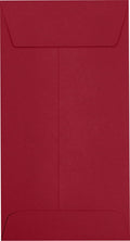 LUXPaper #7 Coin Envelopes Peel & Press - Garnet Red 250 Pack
