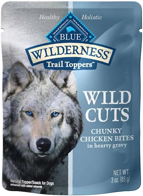 Blue Wilderness Trail Toppers Chicken Wild Cuts Dog Food Topper