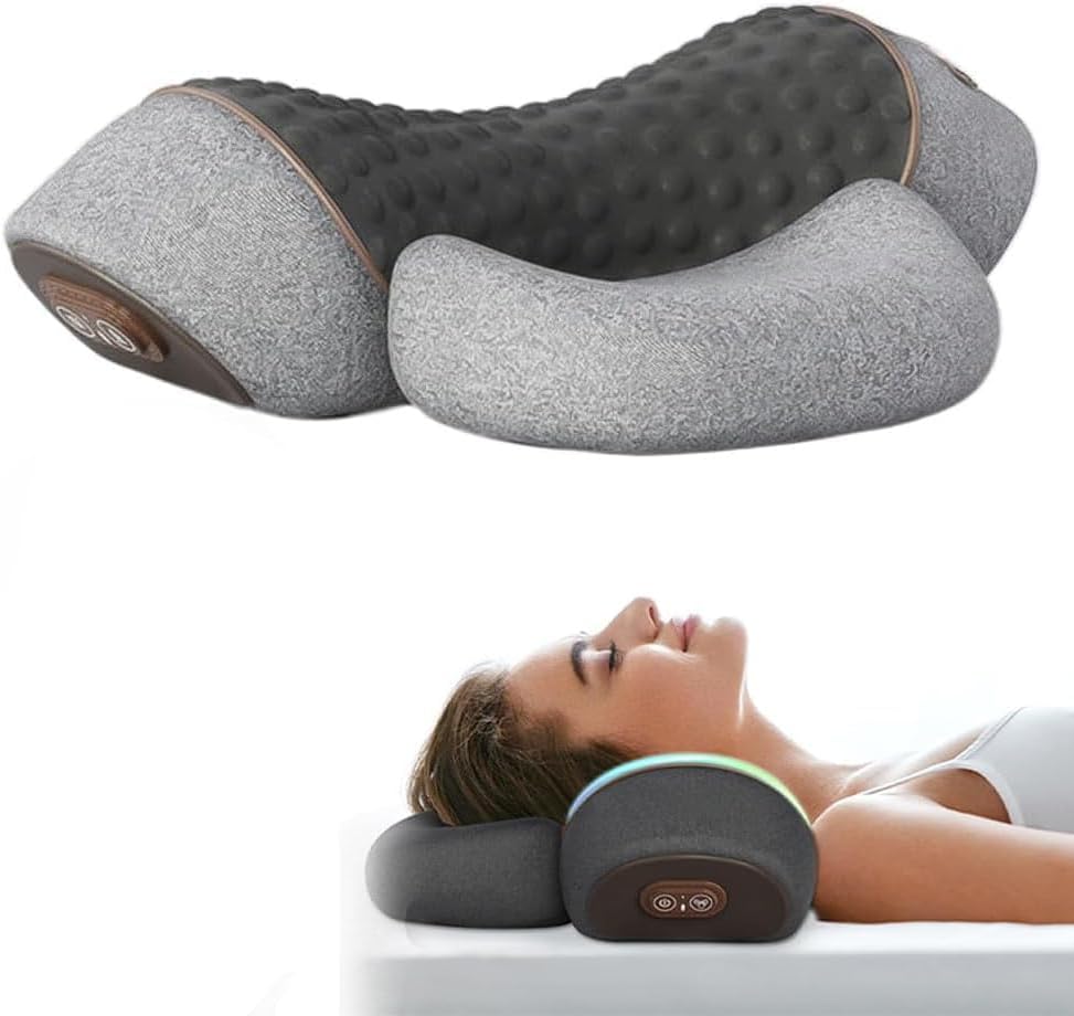3-in-1 Neck Massager Pillow for Pain Relief and Relaxation