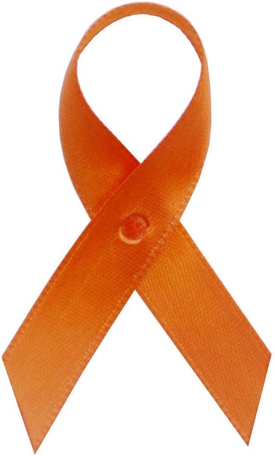 Support USA 250 Orange Satin Hunger & Gun Violence Ribbons