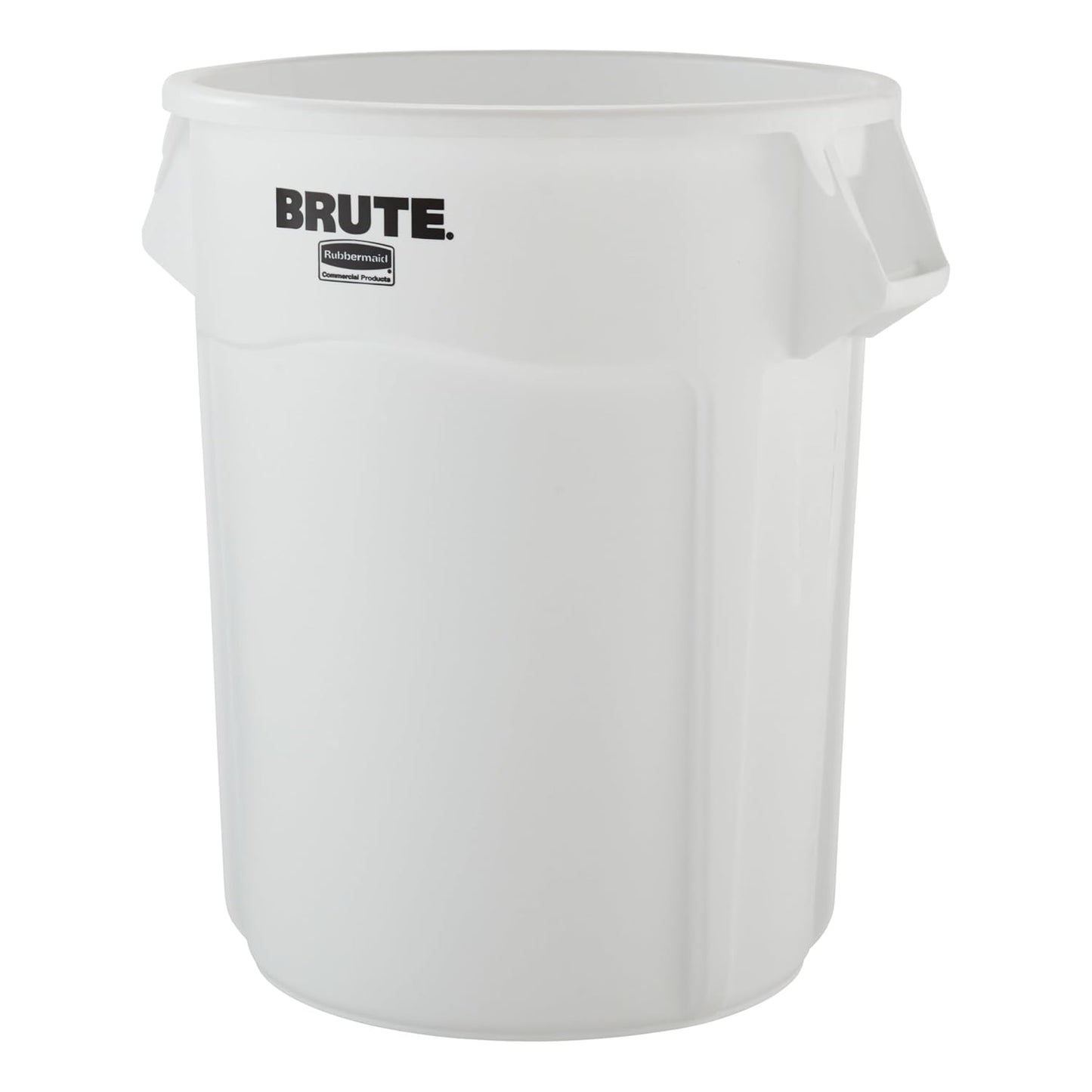 BRUTE Heavy-Duty Round Vented Trash Can 55-Gallon for All Needs