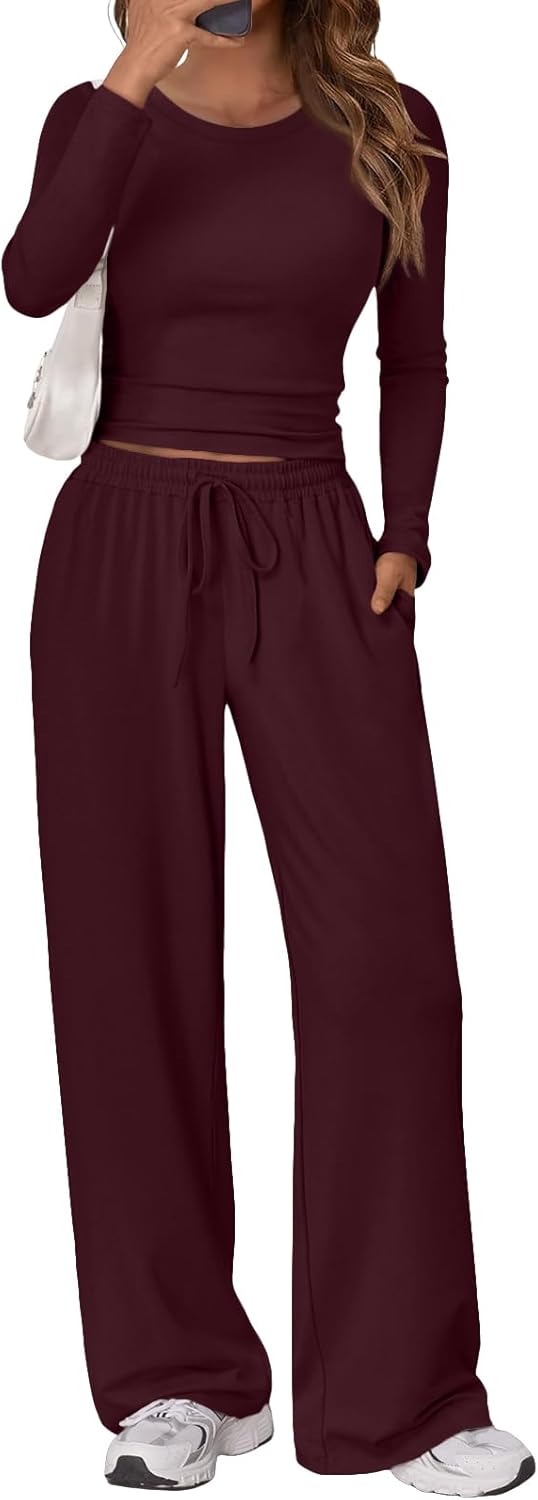 Trendy Queen Women's 2 Piece Matching Lounge Set for Comfort