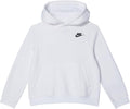 Nike Youth Fleece Pullover Hoodie White Small - Warm Everyday Layer