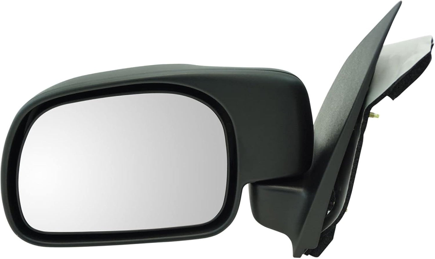 TRQ Left Mirror Manual Drivers Side for Ford Excursion & F-250