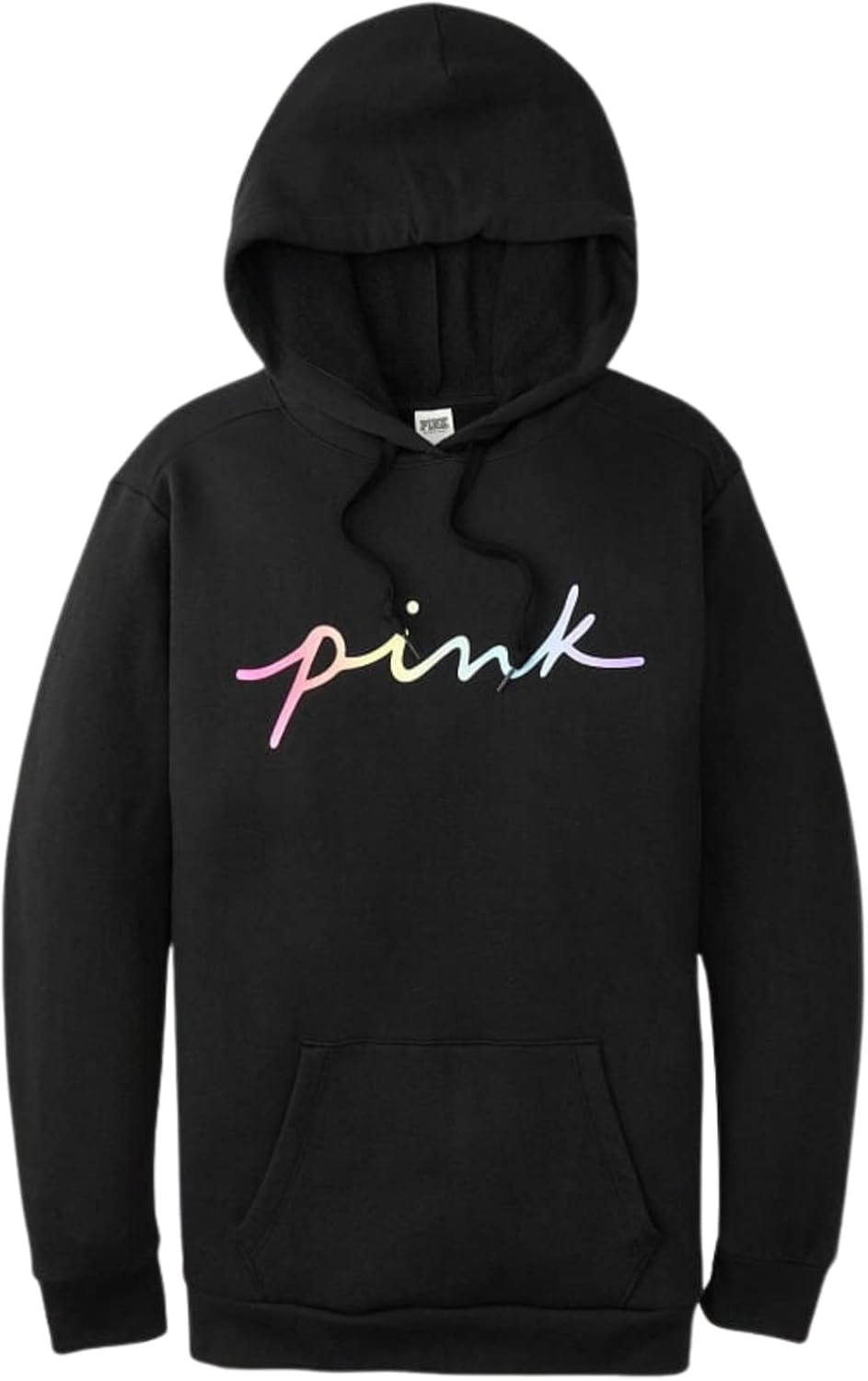 PINK Logo Campus Hoodie for Ultimate Comfort